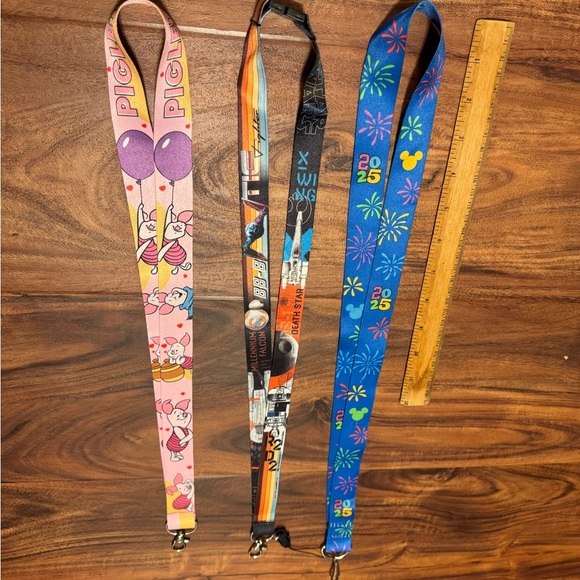 Disney Accessories - Three New Disney Lanyards Pin Trading